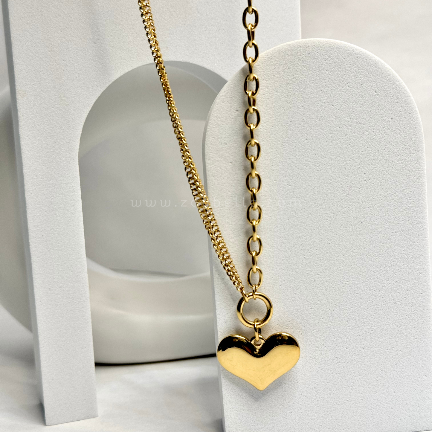 Corazon de Acero Necklace