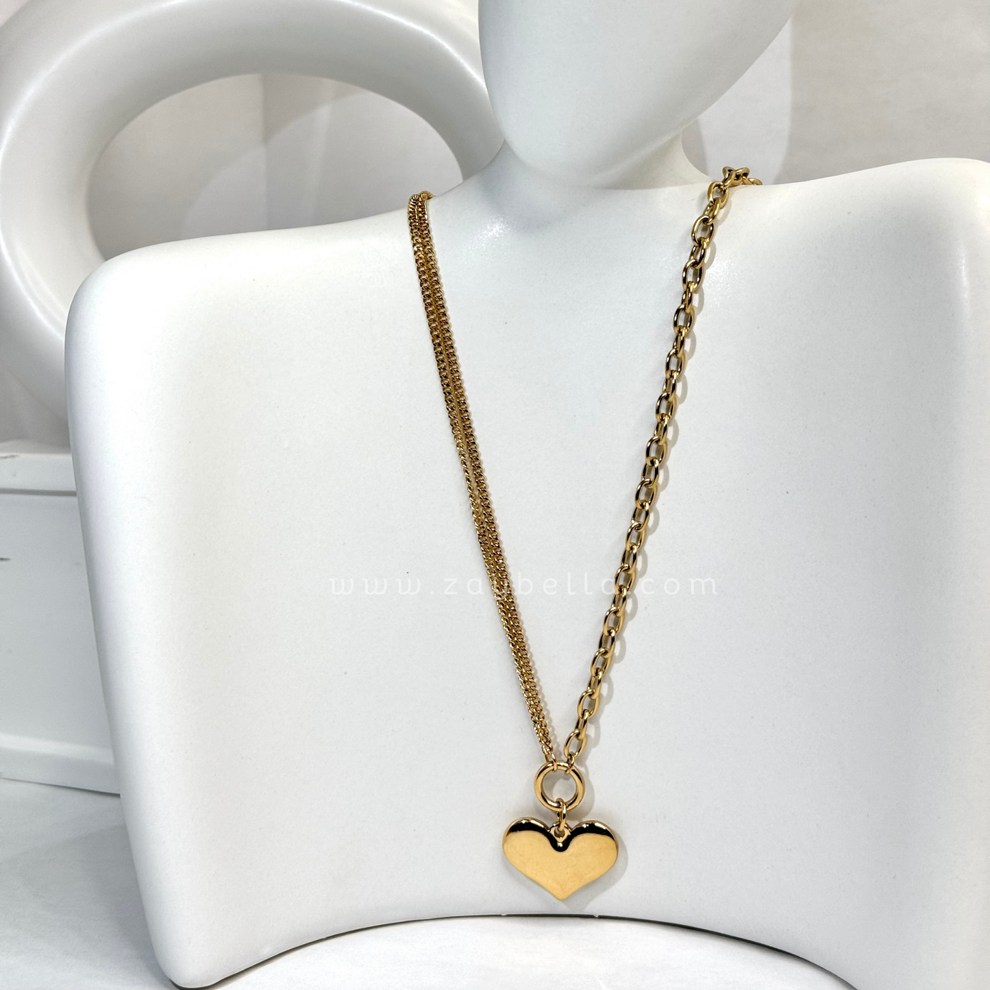 Corazon de Acero Necklace