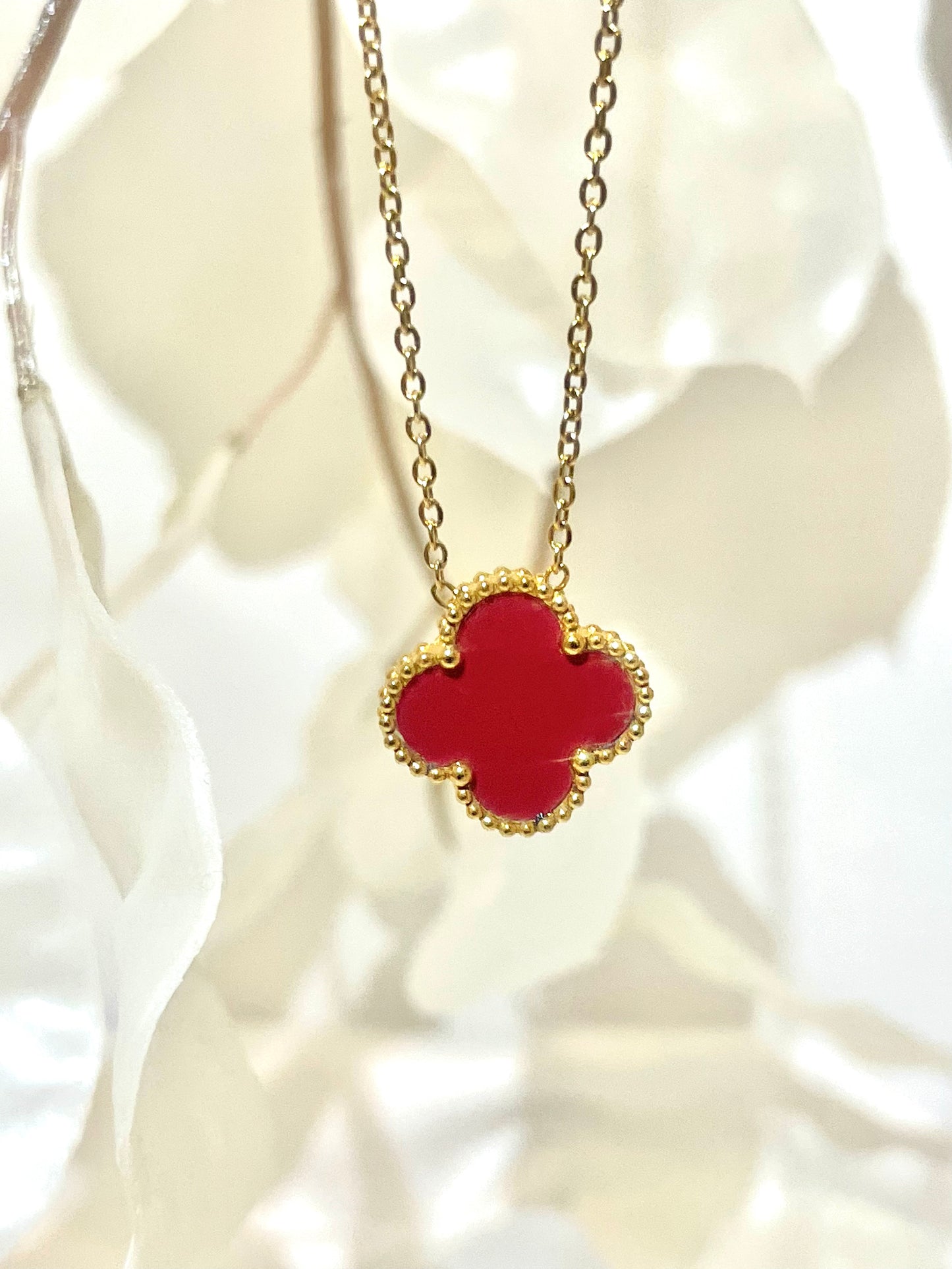 4 Leaf Clover Set "Red"