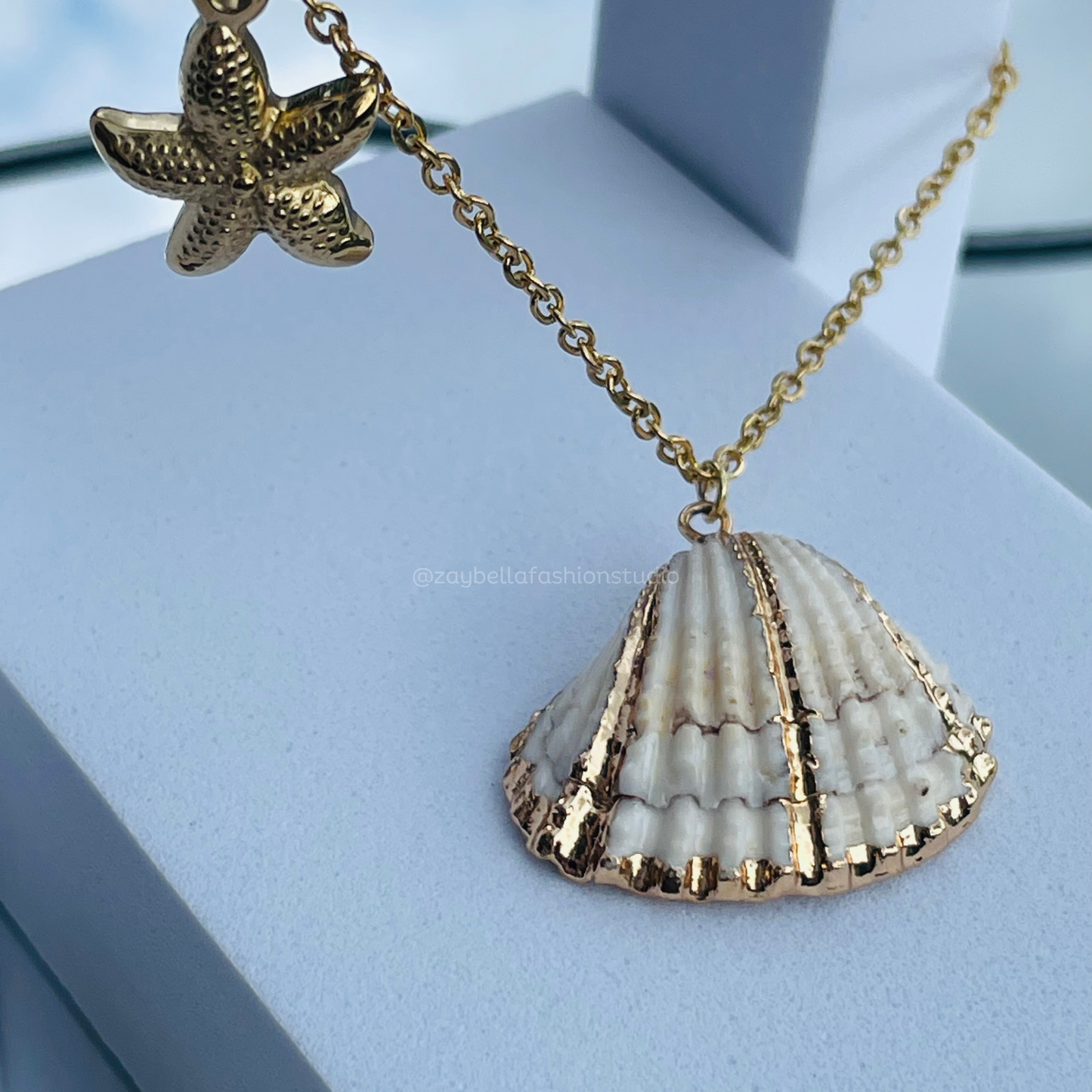 Santorini Seashell Necklace