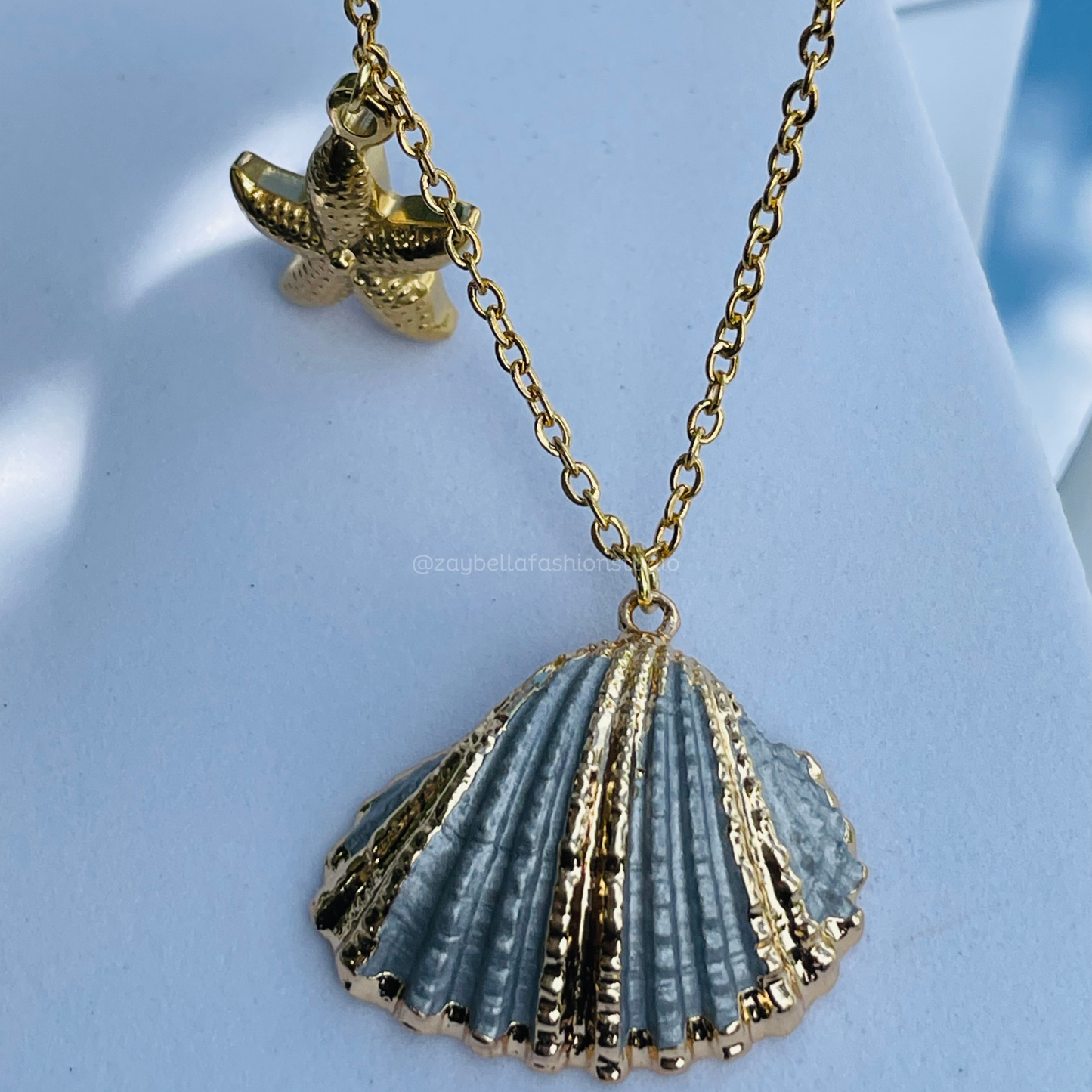 Santorini Seashell Necklace