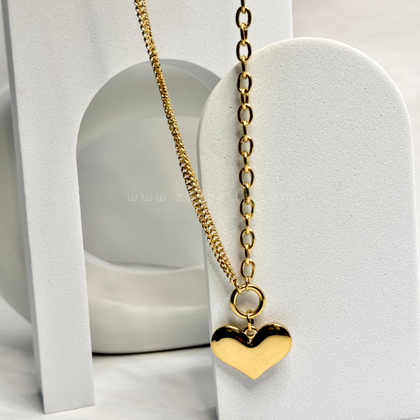 Corazon de Acero  Necklace