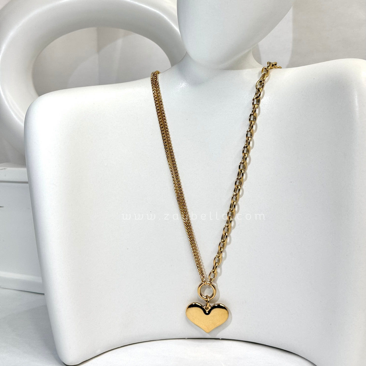 Corazon de Acero  Necklace