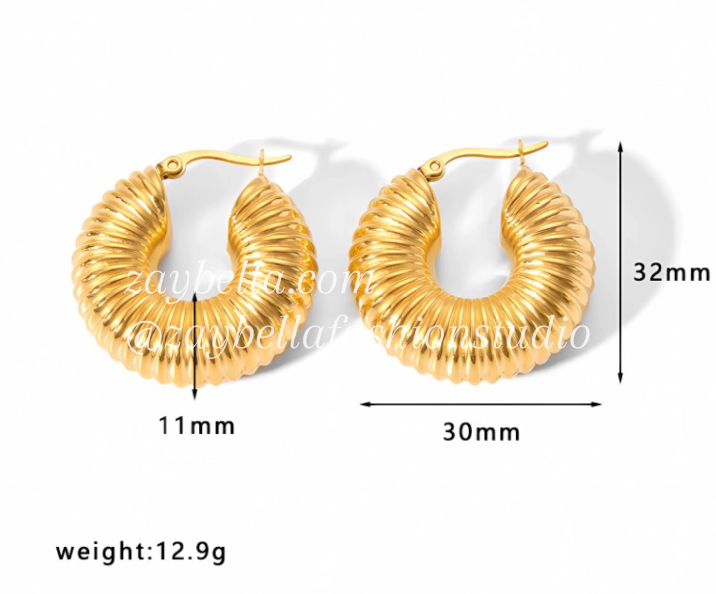 Karacol Bold Hoops