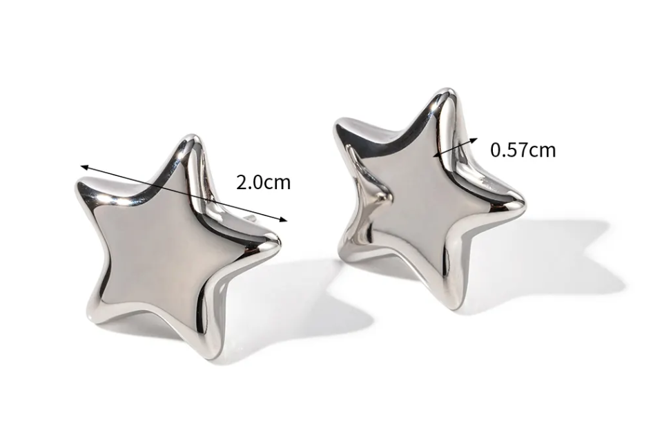 Cata Star Earrings